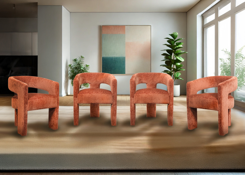 Set of 4 Leith LET71BS chairs