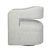 Leith LET73G Upholstered swivel chair