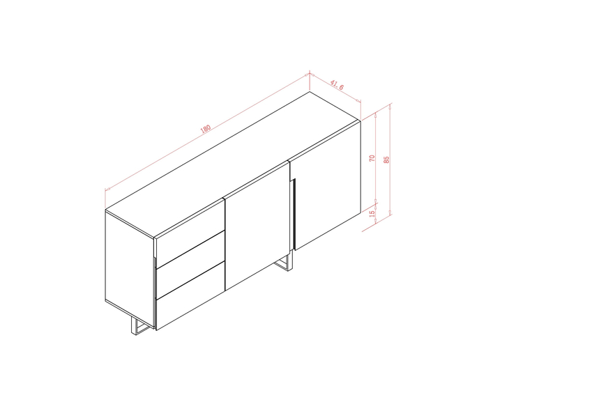 Hudson H01 Sideboard