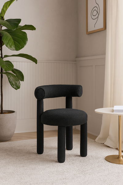 Leith LET77BLK Upholstered chair