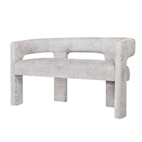 Leith LET71BG Upholstered bench