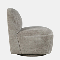 Leith LET74G Upholstered swivel chair