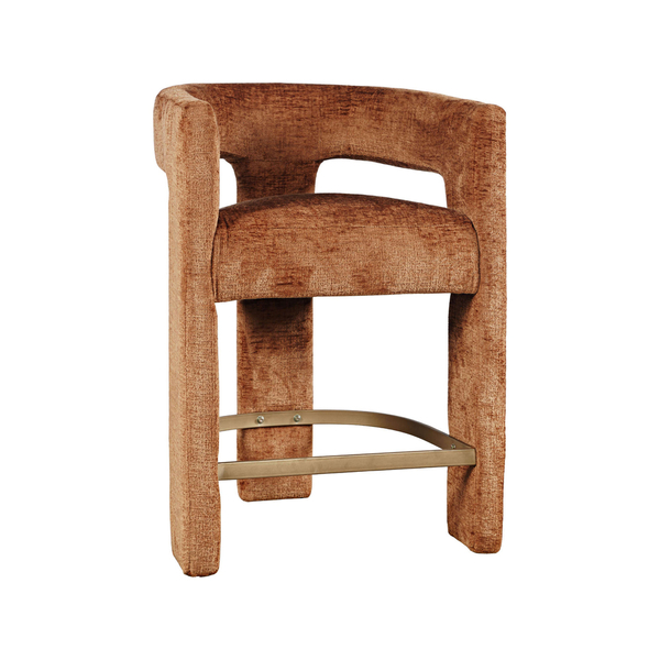 Leith LET71HC Upholstered bar chair