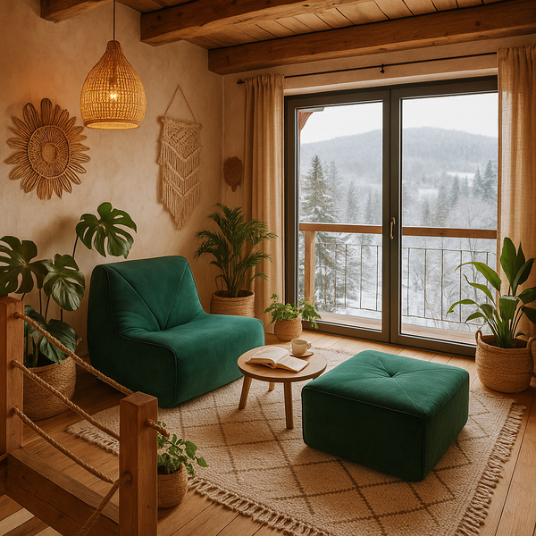 Nua N24-15 Fotel z podnóżkiem