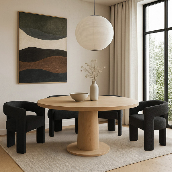 Leith LET71BLK Upholstered chair