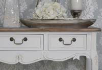 Rimini White RIW017 Console table