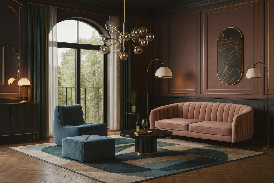 Nua N24-18 Armchair with footrest