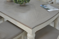 Montreux Soft Grey MOS0144AA Extendable dining table 180-225