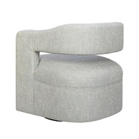 Leith LET73G Upholstered swivel chair