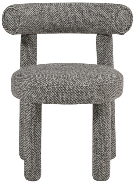 Leith LET77GR Krzesło tapicerowane