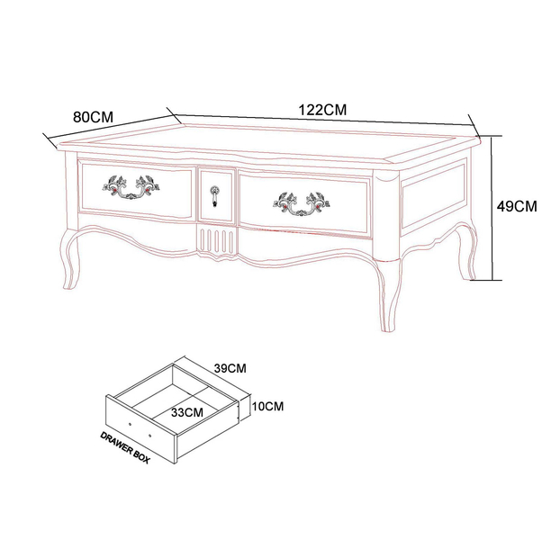 Verona VE809 Coffee table