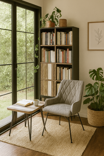 Adesso ADESD03B Upholstered Chair