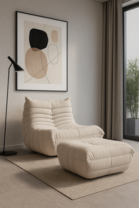 Set Nua N23-4 Armchair + Nua N22-4 Ottoman